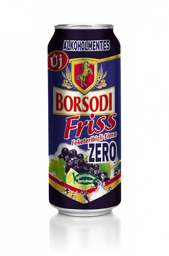 Borsodi Friss Feketeribizli-Lime csomagolástervezés