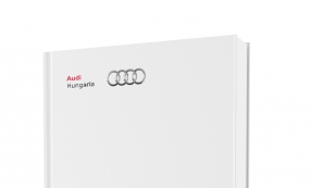 Audi sajtó mappa tervezés